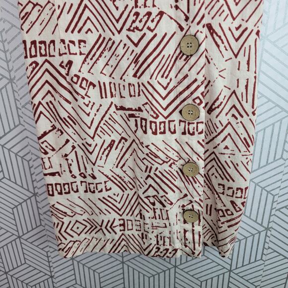 Forever 21 Geometric Side Buttons Mini Dress Sz XS - Picture 3 of 6